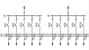 Схема электрическая принципиальная ВРУ1-48-03А (ВРУ-1Б-400-241.А УХЛ4)