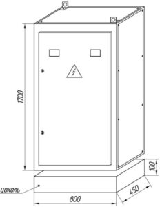 Корпус вводно-распределительного ВРУ